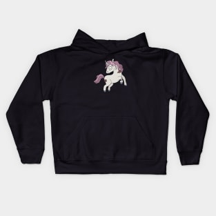 Zombie Unicorn Doodle // Funny Halloween Zombie Animal Kids Hoodie